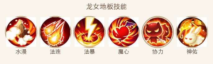 龙女地板技能